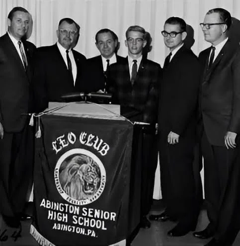 Historic photograph from the beginning of the Leo movement in 1957
